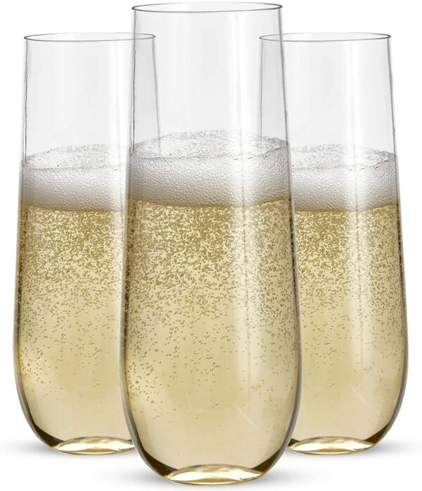 Stemless Champagne Glasses