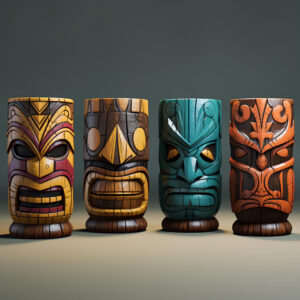 Tiki Mugs and Glassware