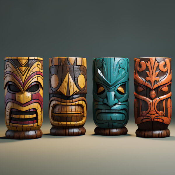 Tiki Mugs and Glassware