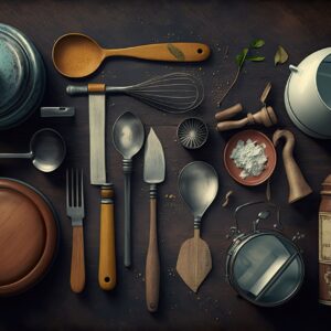 Garnishing and Presentation Tools